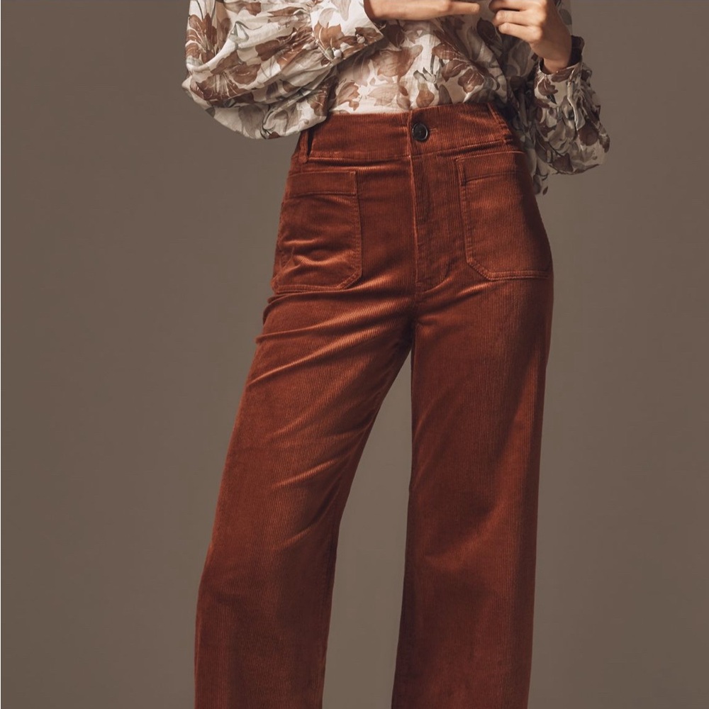 Maeve “Colette” Ankle Corduroy Pants